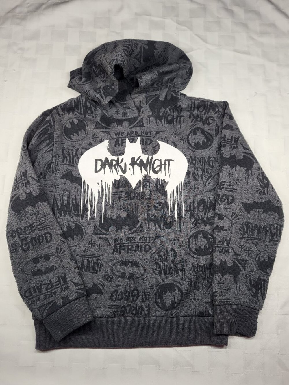 BATMAN Dark Knight Boys Hoodie Size XS (4-5)